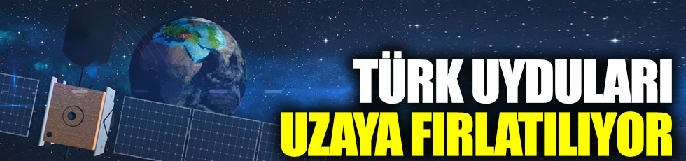 Türk uyduları uzaya fırlatılıyor