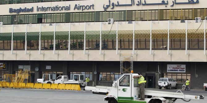 Bağdat Havalimanı'nın yakınına füze atıldı