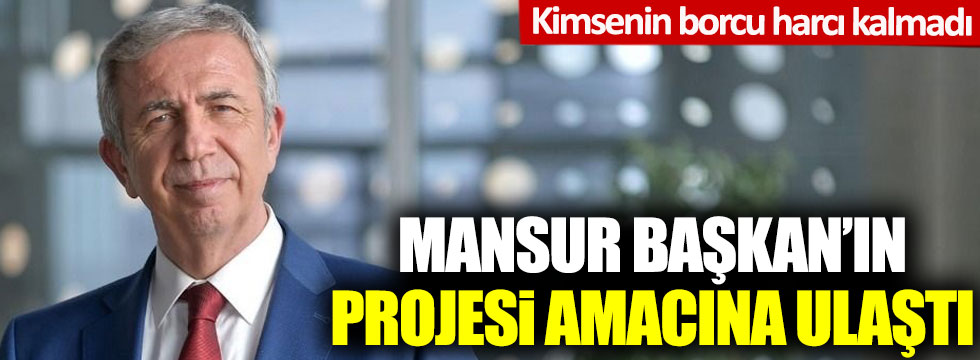 Mansur Yavaş'ın başlattığı kampanyaya büyük destek: 6 milyon tek yürek oldu Ankara'da tüm su faturaları ödendi!