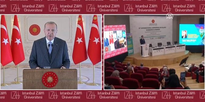 Erdoğan, İslam Ekonomisi Konferansı'nda konuştu