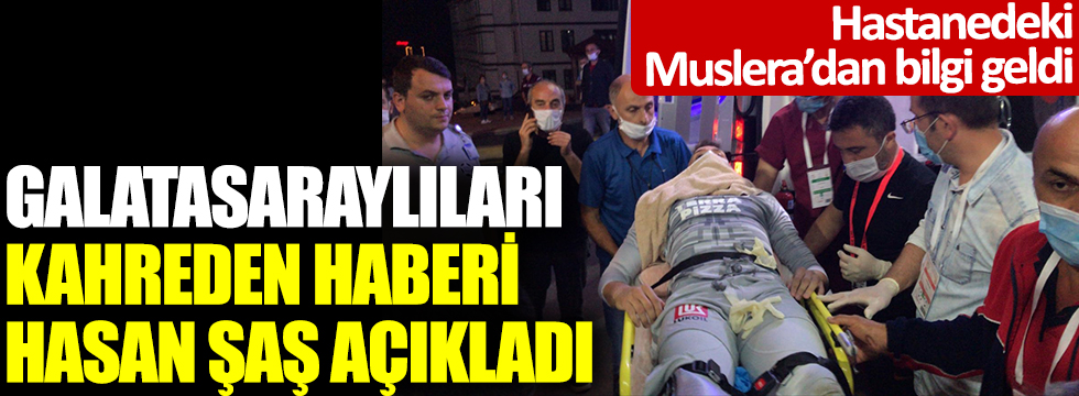 Galatasaraylılara kötü haberi Hasan Şaş verdi: Hastanedeki Muslera’dan bilgi geldi