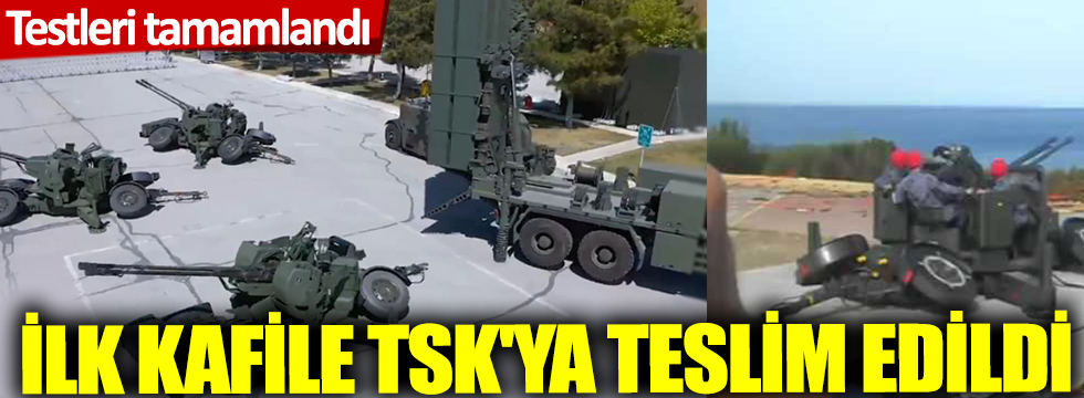 Türk savunma sanayii hız kesmiyor! İlk kafile TSK'ya teslim edildi