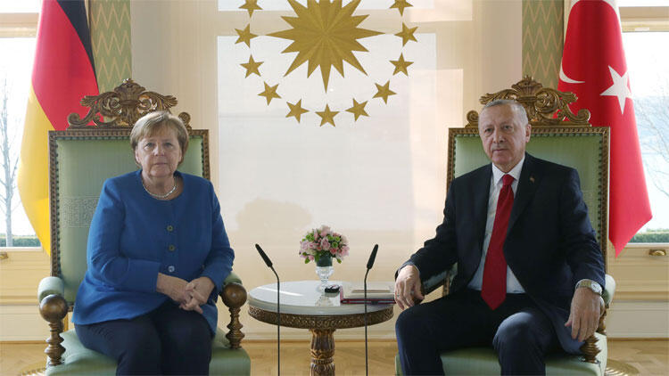 Erdoğan ve Merkel Libya için anlaştı