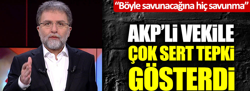 Ahmet Hakan AKP'li Tamer Dağlı'ya tepki gösterdi: "Böyle savunacağına hiç savunma"