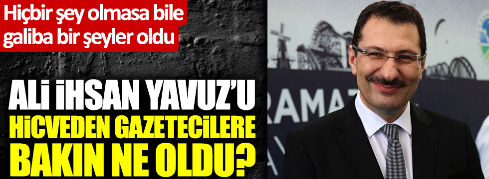 AKP'li Ali İhsan Yavuz'u hicveden gazetecileri ifadeye çağırdılar