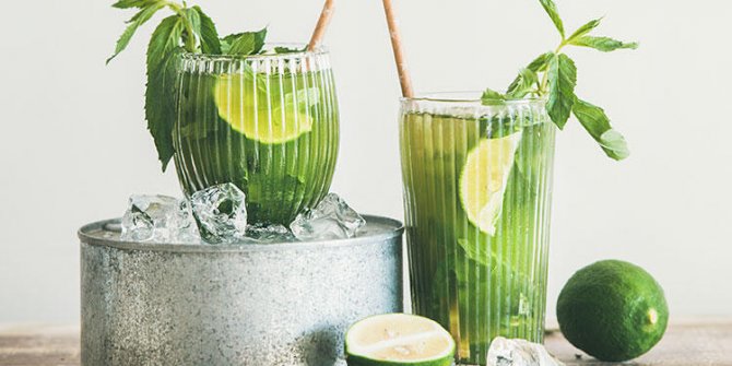Kilo verin: Lezzetli ve yararlı yeşil çay limonata tarifi