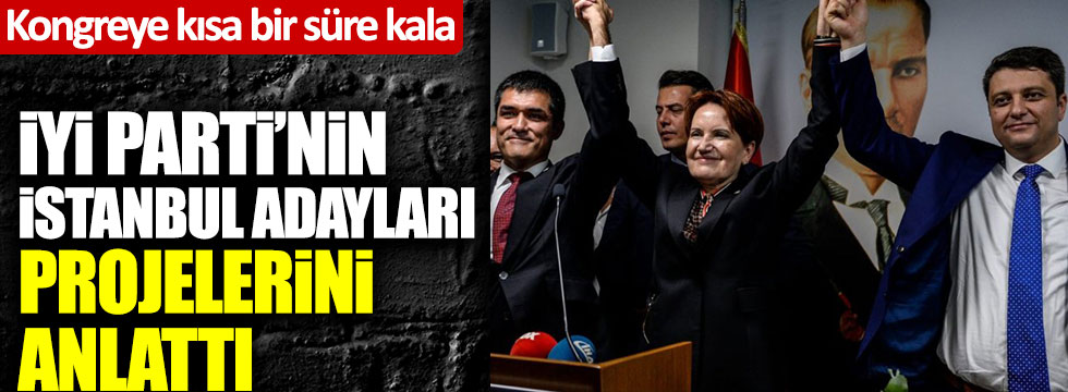 İYİ Parti İstanbul İl Başkanı adayları Ersin Beyaz ve Buğra Kavuncu projelerini anlattı
