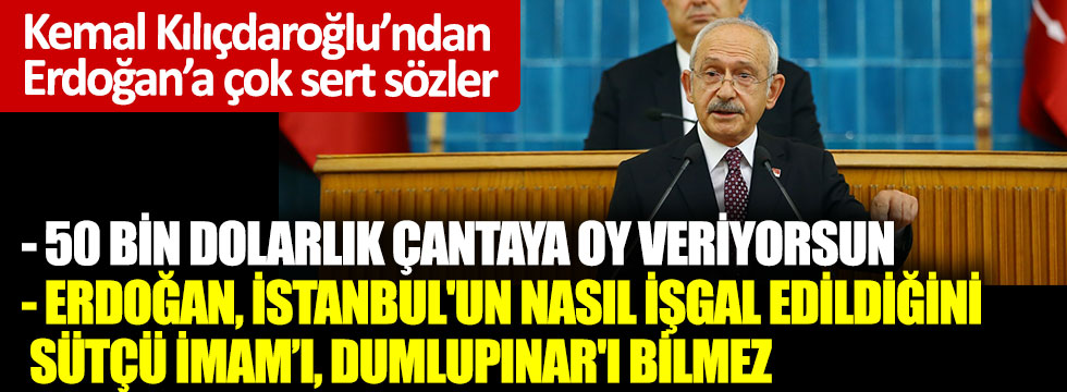 Kemal Kılıçdaroğlu grup toplantısında konuştu