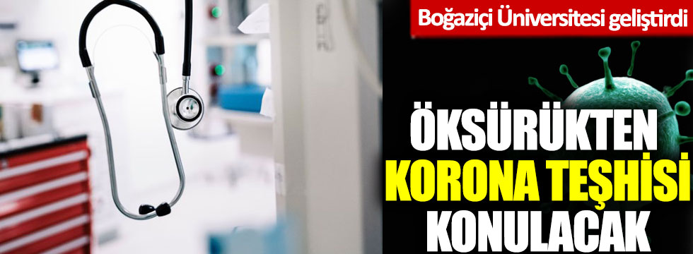 Boğaziçi Üniversitesi ‘akıllı stetoskop’ geliştirdi: Öksürükten korona teşhisi konulacak