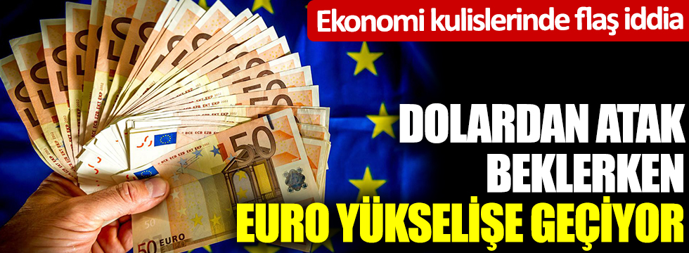 Ekonomi kulislerinden flaş iddia: Dolarda atak beklerken, Euro yükselişe geçiyor