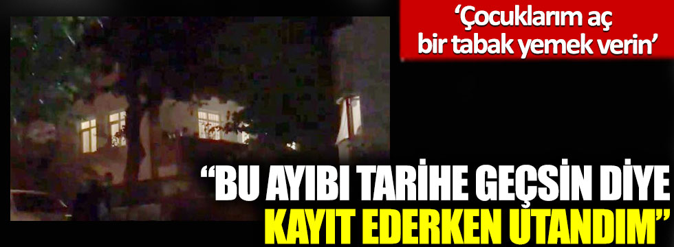 Bu görüntüleri bir kadın gazeteci çekti. Kadıköy Acıbadem'de utanç verici görüntüler