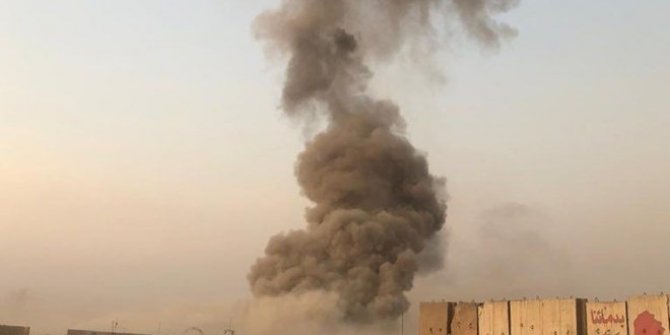 Bağdat'ta askeri üste patlama