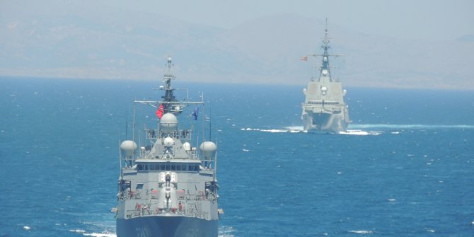 MSB duyurdu: Kuzey Ege'de deniz eğitimleri icra edildi