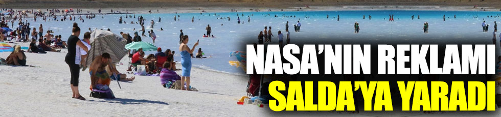 NASA’nın reklamı Salda Gölü’ne yaradı
