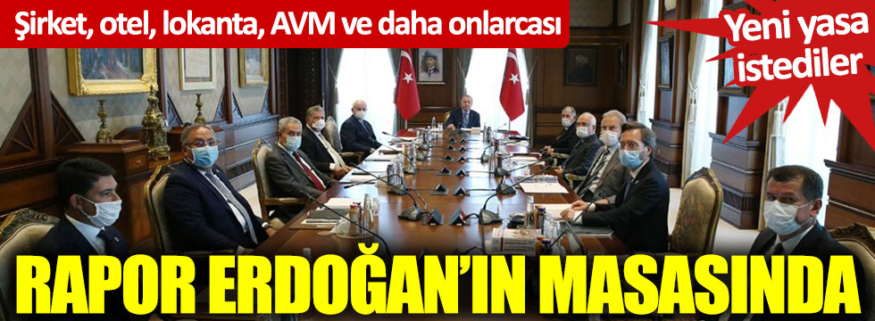 Rapor Erdoğan’ın masasında: Şirket, otel, lokanta, AVM ve daha onlarcası