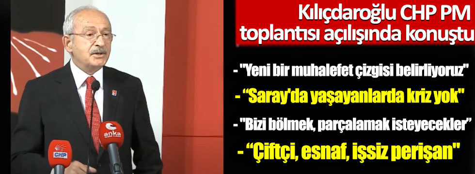 Kemal Kılıçdaroğlu: Bizi bölmek, parçalamak isteyecekler!