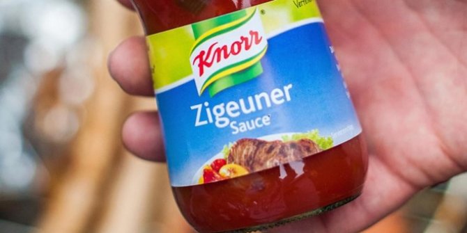 Alman şirketi Unilever tepkilere daha fazla dayanamadı! Çingene sosunun adı değişiyor