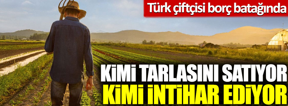 Kimi tarlasını satıyor, kimi intihar ediyor: Türk çiftçisi borç batağında!