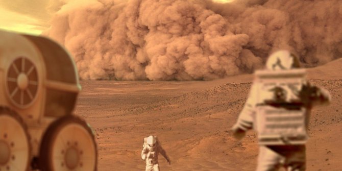 NASA araştırdı! Mars'ta binlerce yıl süren fırtınalar yaşandı