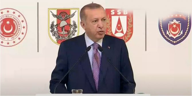 Cumhurbaşkanı Erdoğan, Deniz Sistemleri Teslim Töreni'nde konuştu