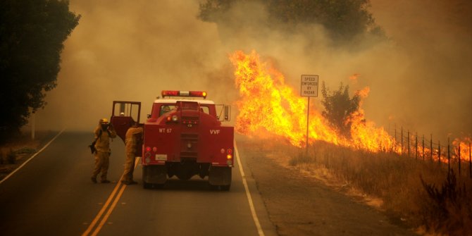 Kaliforniya'daki yangın felaketi! 7 kişi öldü