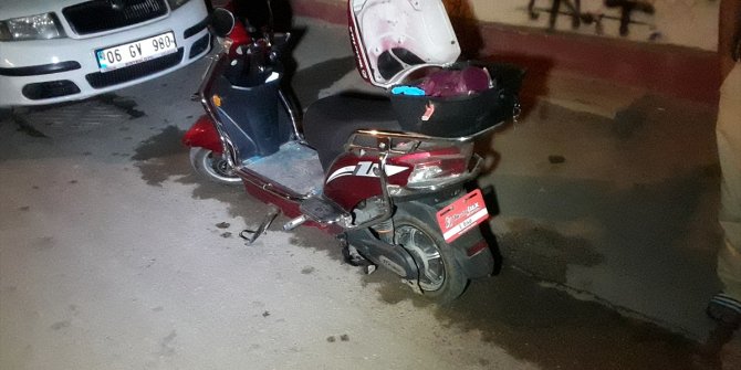Adana'da elektrikli bisikletini çalmak isteyen hırsızı böyle yakaladı