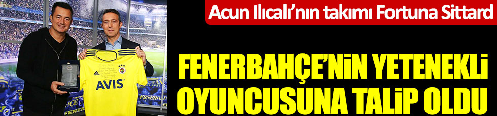 Son dakika transfer haberi: Acun Ilıcalı'nın takımı Fenerbahçe'den Miha Zajc'ı istiyor