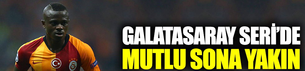 Galatasaray Seri'de mutlu sona yakın