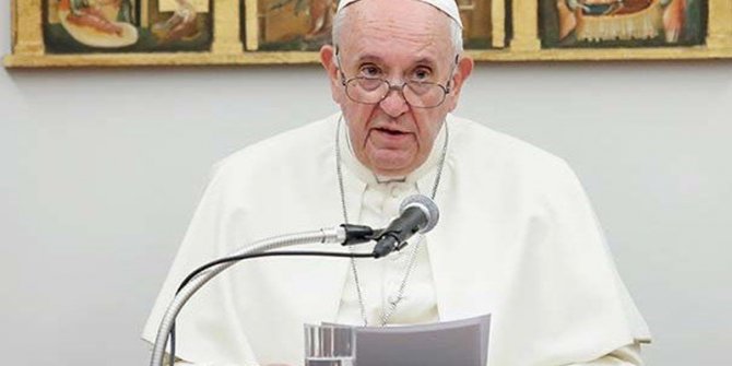 Papa'dan 'Doğu Akdeniz' çağrısı