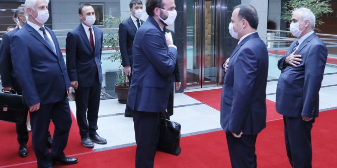 AYM Başkanı Arslan, AİHM Başkanı Spano'yu kabul etti