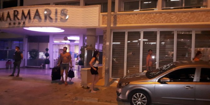 Marmaris'te 4 yıldızlı otele baskın! Otel mühürlendi turistler başka otele yerleştirildi