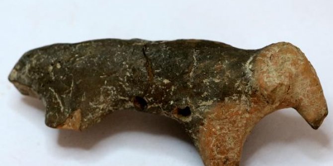 Maydos Antik Kenti'nde 3 bin yıllık koç figürü bulundu