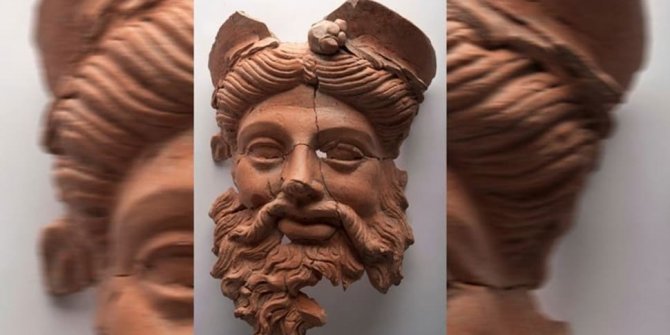 Daskyleion kazısında milattan önce 4. yüzyıldan kalma 'mask' bulundu