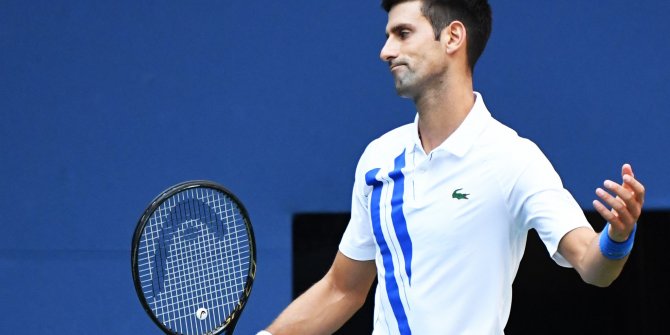Hakemi vuran Novak Djokovic diskalifiye edildi!