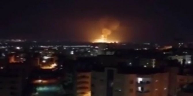 Ürdün'de büyük patlama! Askeri üste hareketlilik