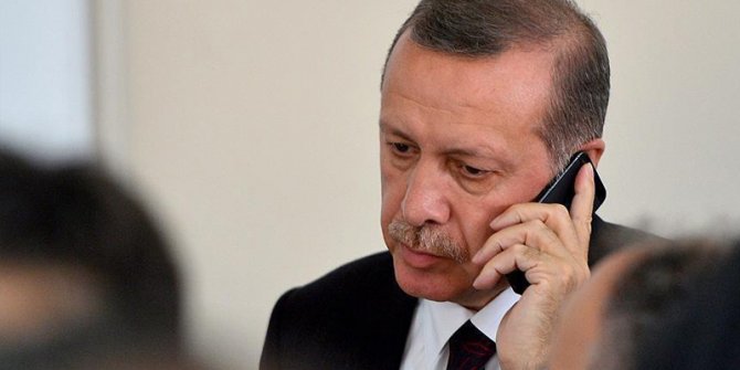 Erdoğan’dan kritik telefon görüşmesi