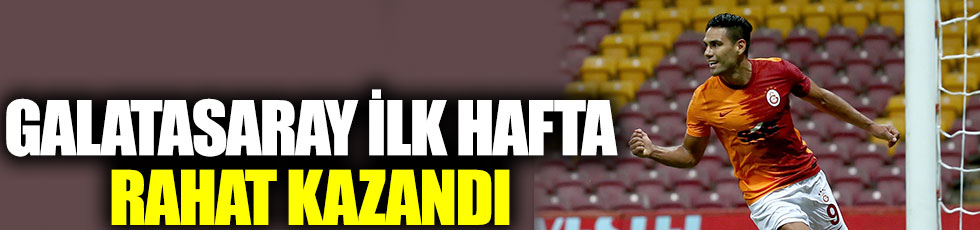 Galatasaray, Gaziantep engelini rahat geçti