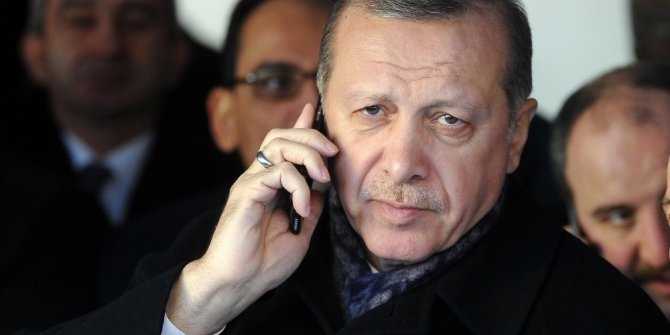 Cumhurbaşkan Erdoğan'dan kritik telefon görüşmesi