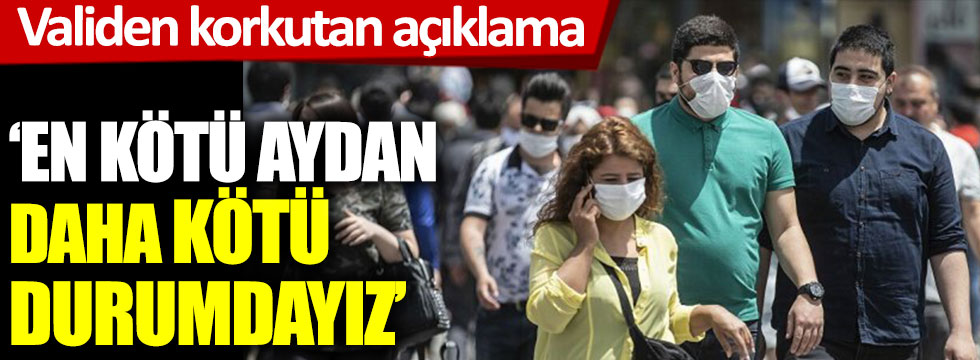 Kırklareli Valisi Osman Bilgin'den korkutan açıklama: 'En kötü aydan daha kötü durumdayız'