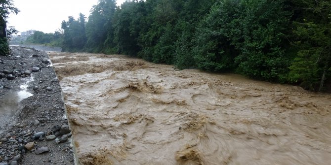 Doğu Karadeniz’de şiddetli yağış