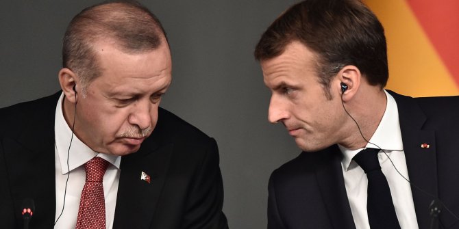Cumhurbaşkanı Erdoğan ve Macron arasında kritik görüşme