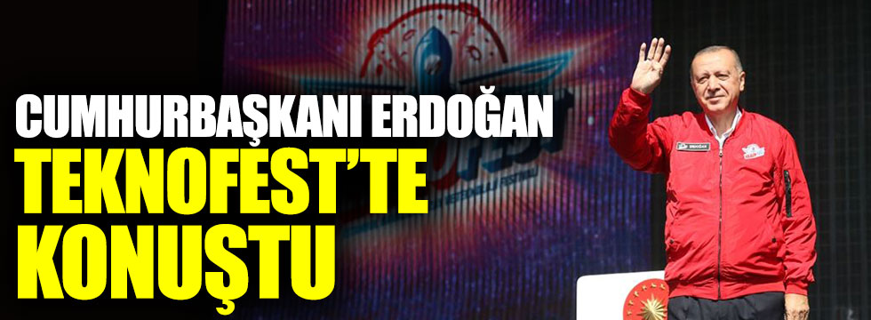 Cumhurbaşkanı Erdoğan Gaziantep'te Teknofest etkinliklerinde konuştu