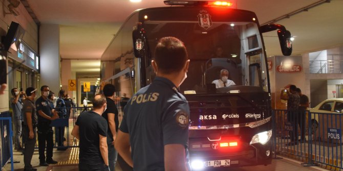 Beşiktaş kafilesi Konya'ya ulaştı