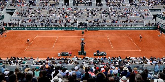 Teniste Fransa Açık (Roland Garros) heyecanı başladı