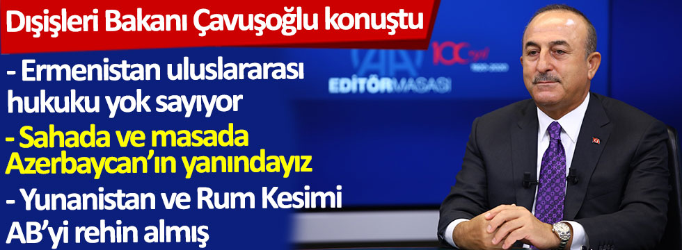 Dışişleri Bakanı Çavuşoğlu açıkladı