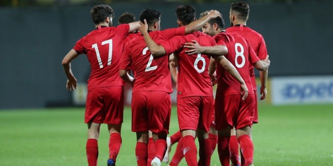 Ümit Milli Futbol Takımı'nın İngiltere maçı aday kadrosu açıklandı