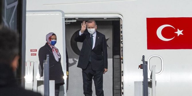 Erdoğan, Kuveyt ve Katar ziyareti için Ankara’dan hareket etti