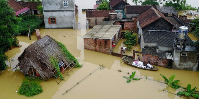 Vietnam'daki sel felaketinde ölü sayısı 20'ye çıktı