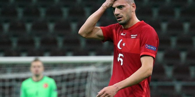 Merih Demiral, Türkiye Sırbistan maçında geceye damga vurdu, öz eleştiri açıklaması yaptı