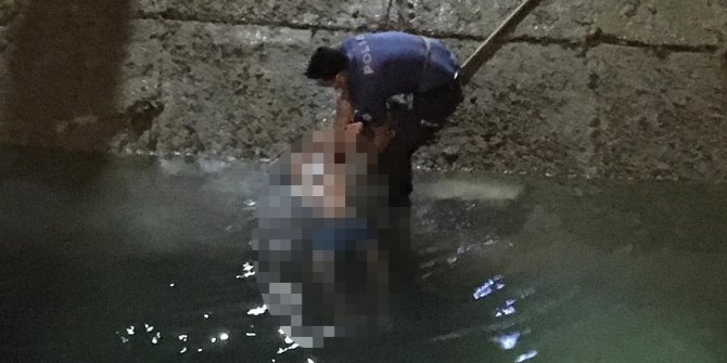 Mersin'de gencin cesedi sulama kanalında bulundu